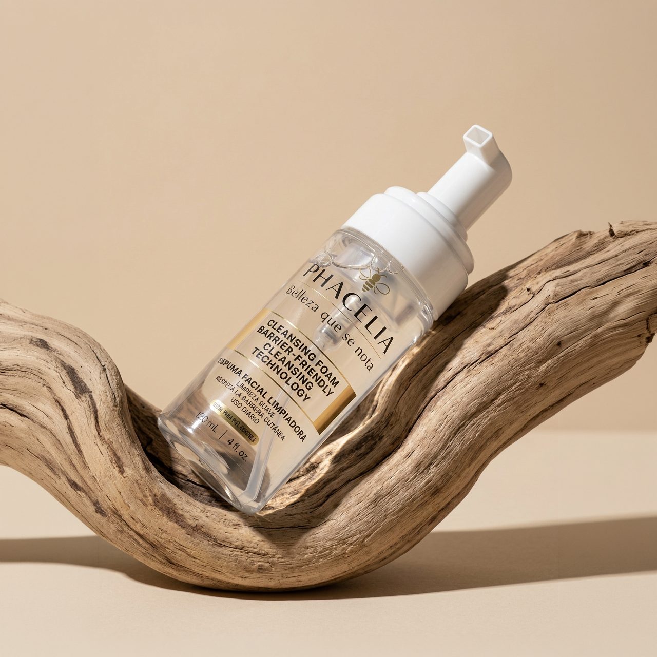 Phacelia, producto · espuma limpiadora