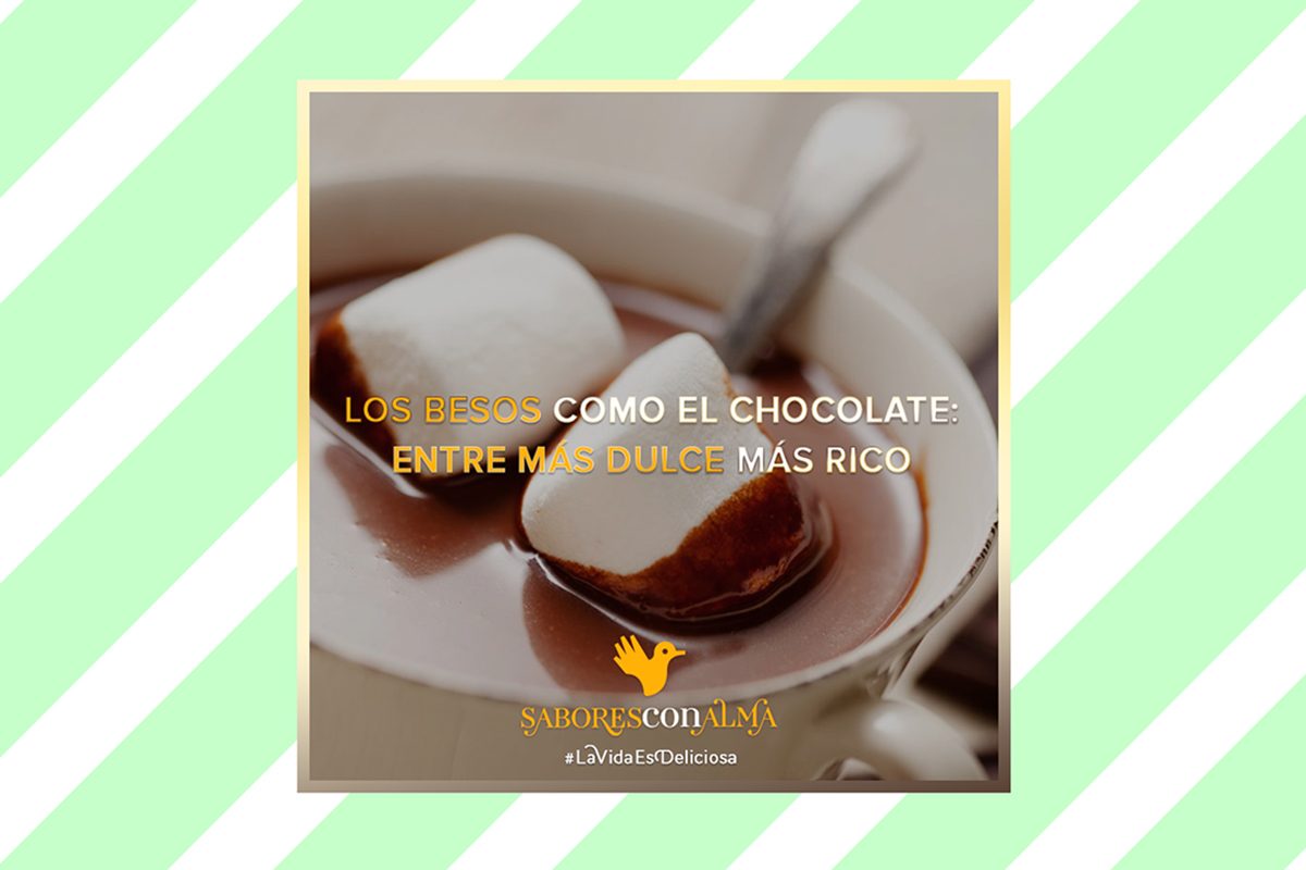 Sabores con Alma, publicación para redes